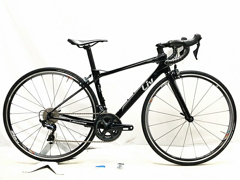 美品 ジャイアント リブ GIANT LIV ランマ LANGMA ADVANCED 1 ULTEGRA 2018年 カーボンロードバイク  410(XS)サイズ ブラック