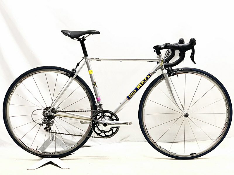 エディー メルクス EDDY MERCKX コルサ エクストラ SLX CORSA EXTRA SLX ULTEGRA/105 MIX クロモリ  ロードバイク シルバー