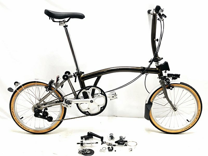 美品 ブロンプトン S2L-X 4段変速カスタム 2022年2月購入車体