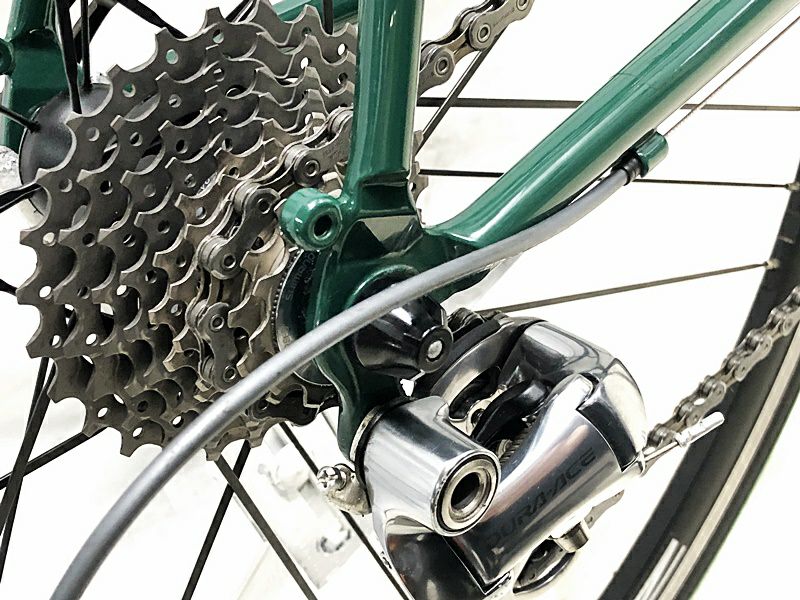 美品 テスタッチ TESTACH テンス TENSE DURA-ACE クロモリ ロードバイク グリーン