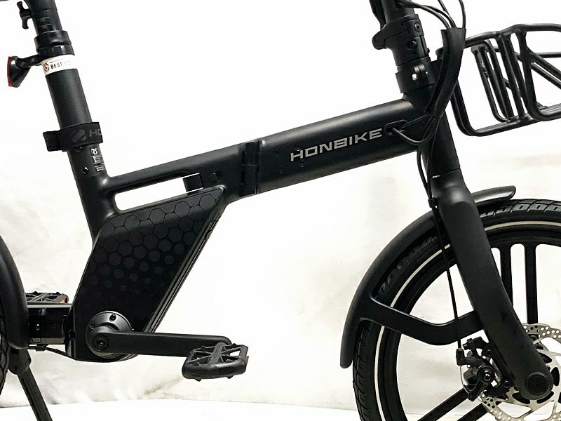 ○ ホンバイク HONBIKE トゥーゴー01 TOGO01 - 2021年 電動アシスト自転車 20インチ ブラック