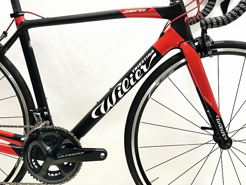 当サイト限定 完成車 BIG SALE】美品 ウィリエール Wilier ゼロセッテ ZERO 7 ULTEGRA 2018年 カーボンロードバイク  Sサイズ ブラック/レッド【期間限定 11/27 午前10時迄】