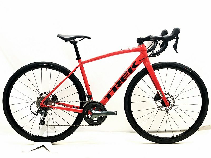 トレック TREK ドマーネ AL4 ディスク DOMANE AL4 DISC TIAGRA 油圧DISC 2021~2022年継続モデル  ロードバイク 52サイズ レッド