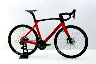 ピナレロ PINARELLO プリンスディスク PRINCE DISK 2022年モデル カーボン ロードバイク 54.5サイズ 2×11速  レッド（サイクルパラダイス山口より配送）