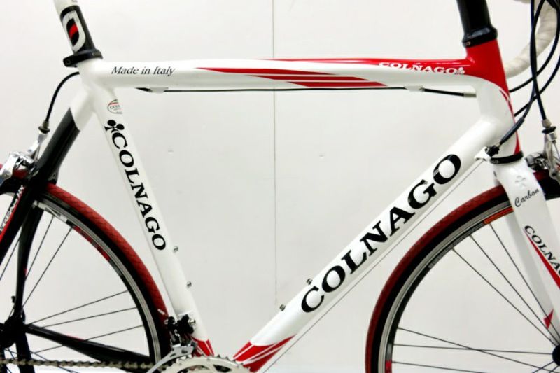 コルナゴ COLNAGO DREAM HX 2008年モデル アルミ/カーボン ロードバイク C-T580mm 2×10速 ホワイト×レッド