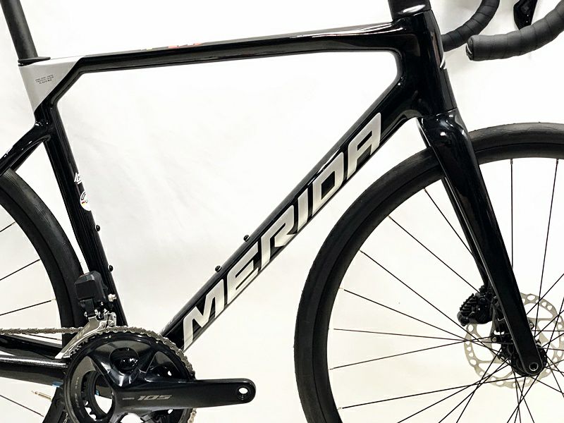 メリダ　スクルトゥーラ2023　ディスク用ホイール　タイヤ付前後セット　中古 メリダ MERIDA スクルトゥーラ ディスク SCULTURA DISC TEAM