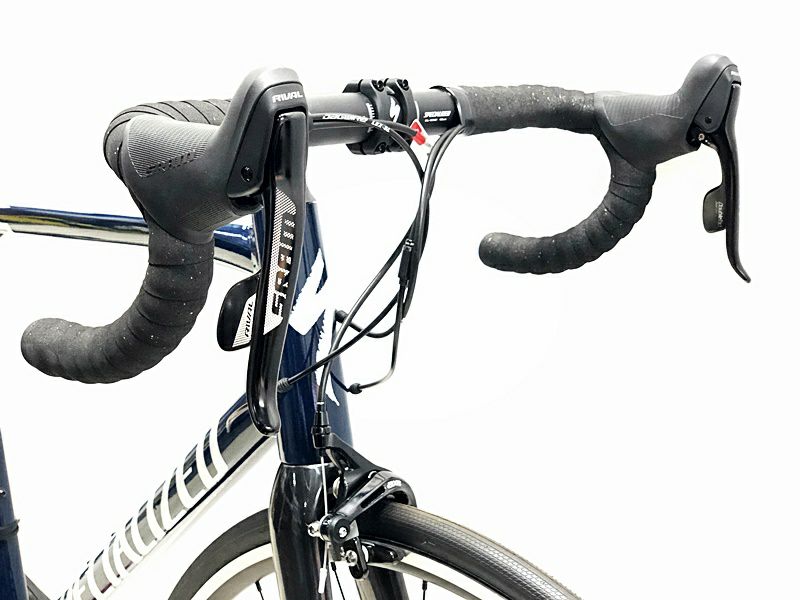 超美品 スペシャライズド SPECIALIZED アレー E5 エリート ALLEZ E5 ELITE SRAM RIVAL 2022年 ロードバイク  56サイズ ブルー ☆