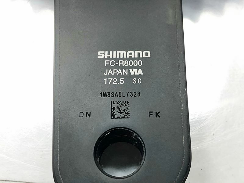 美品 シマノ SHIMANO アルテグラ ULTEGRA FC-R8000 クランク 172.5mm 53/39 ホローテック2 ○