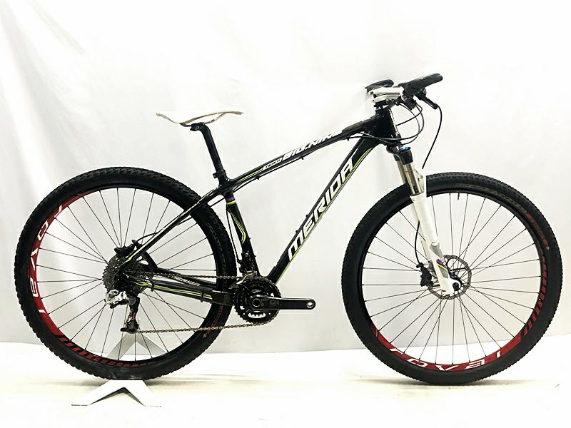 当サイト限定 完成車 BIG SALE】訳アリ メリダ MERIDA ビッグ ナイン BIG NINE CARBON TEAM D 2012年  SRAM XX1 27.5 カーボン マウンテンバイク 44サイズ ブラック【期間限定 11/26 午前10時迄】