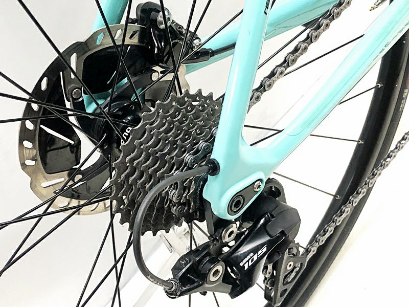 当サイト限定 完成車 BIG SALE】ビアンキ BIANCHI スプリント ディスク SPRINT DISC カスタム 105/ULTEGRA  MIX 2020年 カーボンロードバイク 50サイズ チェレステ【期間限定 6/26 午前10時迄】