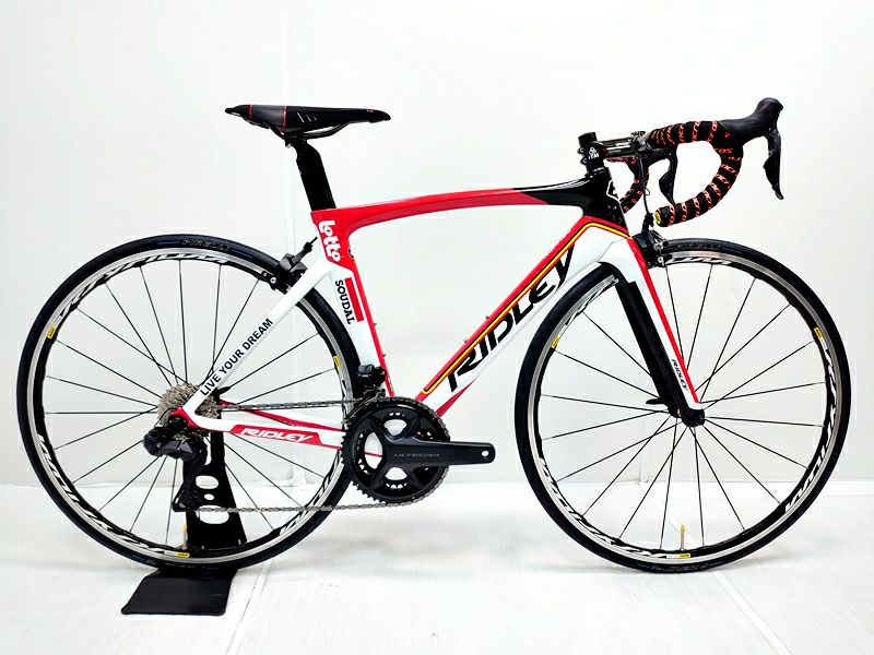 ▽▽リドレー RIDLEY NOAH SL4.0 2016年モデル カーボン ロードバイク XSサイズ 11速 レッド  ULTEGRA（サイクルパラダイス福岡より配送）【当サイト限定SALE】