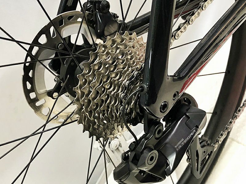 スペシャライズド ターマック TARMAC SL7 EXPERT 12速 ULTEGRA 電動Di2 2022年 カスタム カーボンロードバイク  56サイズ グリーン〇