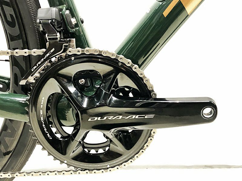 超美品 トレック PROJECT ONE ドマーネ DOMANE SLR 12速 DURA-ACE 電動Di2 カーボンロードバイク 54サイズ  グリーン(フルフェード)〇