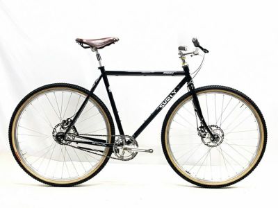 美品 サーリー SURLY ストラグラー STRAGGLER シングルスピード 2023年8月購入車体 クロスバイク 54サイズ ブラック