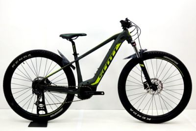 スコット SCOTT SCALE eRIDE 2020年モデル アルミ 電動アシストマウンテンバイク Eバイク C-T410mm 9速  グリーン（サイクルパラダイス山口より配送)