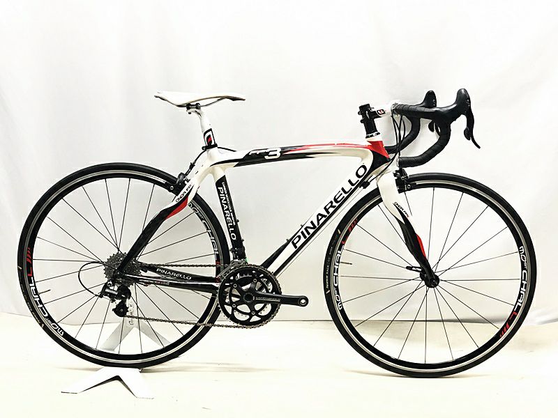 【プライスダウン開始】ピナレロ PINARELLO FP3 CAMPAGNOLO VELOCE 2009年 カーボンロードバイク 46.5SLサイズ  ホワイト/ブラック/レッド【お買い得SALE】