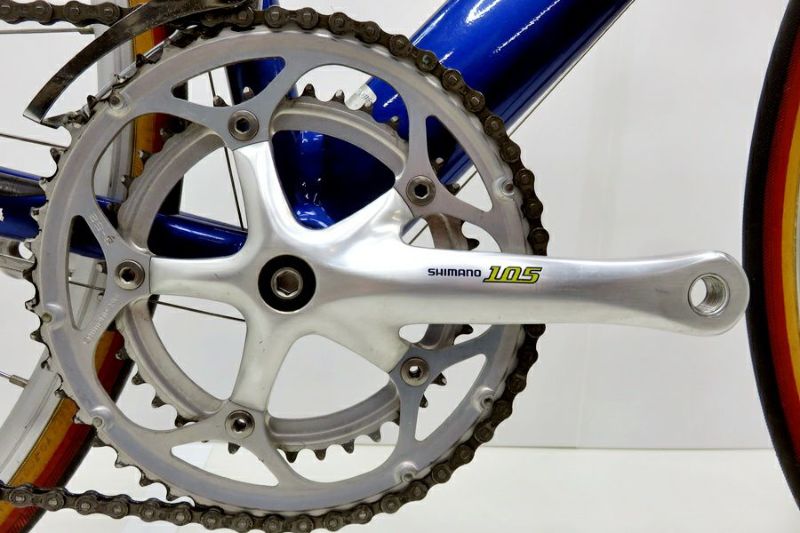 ブリヂストン BRIDGESTONE アンカー ANCHOR モデル名/年式不明 アルミ ロードバイク C-T470mm 2×9速  ブルー（サイクルパラダイス山口より配送)