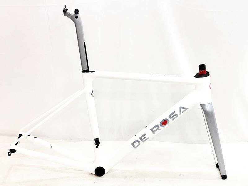 デローザ DE ROSA メラク MERAK ロード フレームセット 2020-2023年 48サイズ カーボン White Glossy