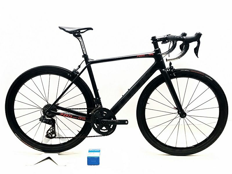 プライスダウン開始】ルック LOOK 785 ヒュエズ HUEZ RS DURA-ACE 電動Di2 2018年 カーボンロードバイク Sサイズ  ブラック【お買い得SALE】