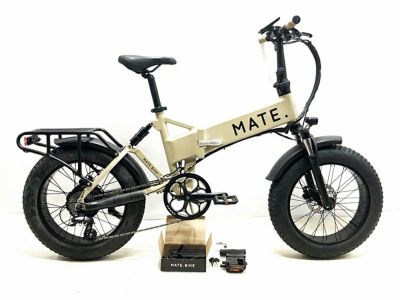 MATE. X 電動アシスト自転車 20インチ ブラック MATE X / メイト エックス 【MATE.BIKE JAPAN OFFICIAL】
