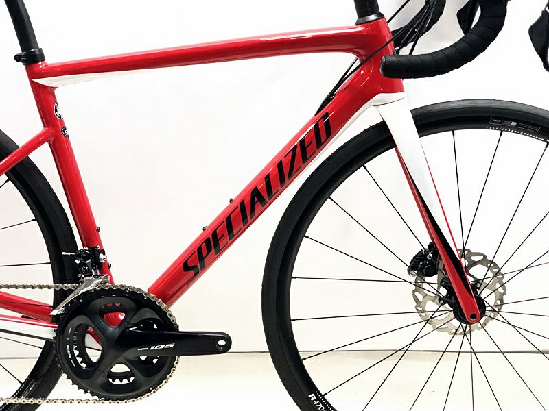 大感謝・大決算セール】美品 スペシャライズド ターマック TARMAC SL6 SPORT DISC 105 油圧DISC 2019年 カーボンロードバイク  52サイズ レッド/ホワイト【期間限定 2/26 午前10時迄】