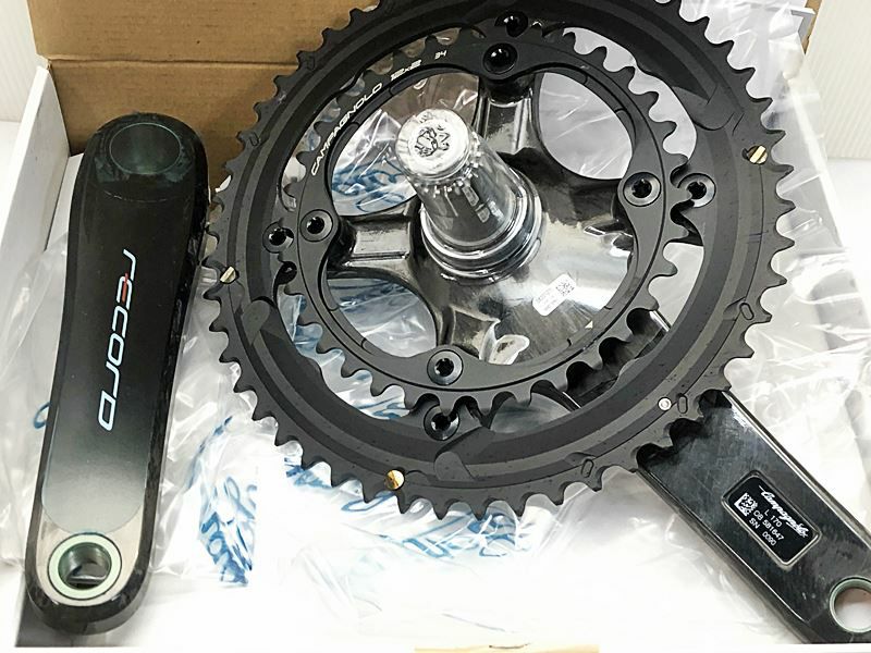 未走行品 カンパニョーロ CAMPAGNOLO レコード RECORD 12S コンポセット 2x12速 50/34 170mm 直付  ダイレクトマウントブレーキ 11-29T