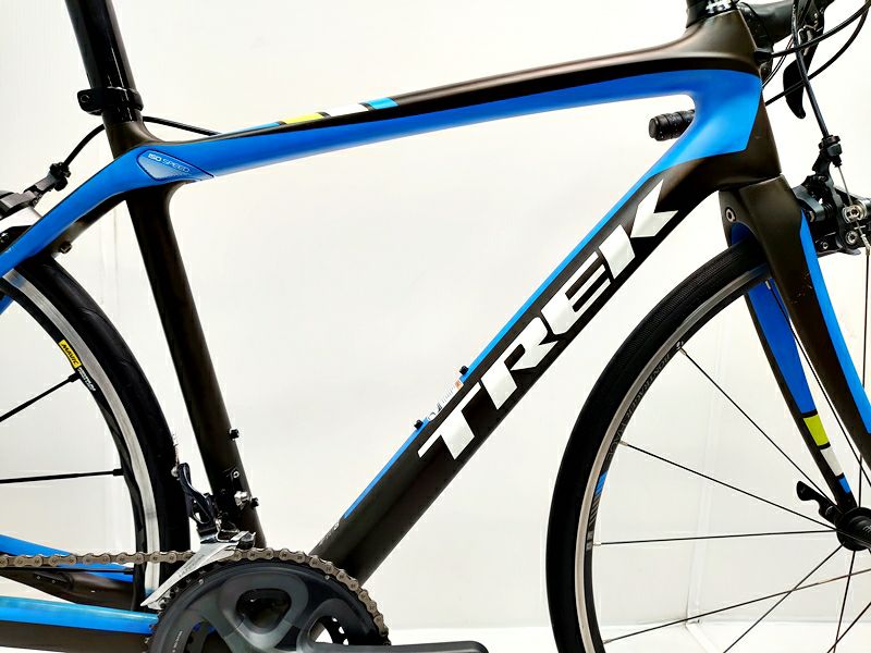 ▽▽トレック TREK ドマーネ DOMANE 5.2 2016年モデル カーボン ロードバイク 52サイズ 2×11そく ブラック/ブルー  ULTEGRA（サイクルパラダイス福岡より配送）