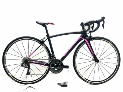 リドレー RIDLEY リズ LIZ SL 女性向け ULTEGRA 電動Di2 2018年カーボンロードバイク XXSサイズ ブラック/マゼンダ