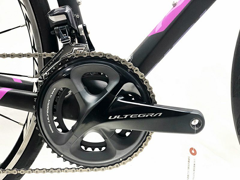 リドレー RIDLEY リズ LIZ SL 女性向け ULTEGRA 電動Di2 2018年カーボンロードバイク XXSサイズ ブラック/マゼンダ