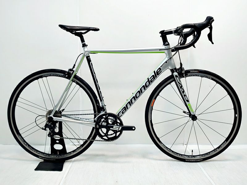 ▼▼キャノンデール CANNONDALE キャド 12 CAAD 12 105 2017年モデル アルミ ロードバイク 58サイズ 2×11速  シルバー（サイクルパラダイス福岡より配送）