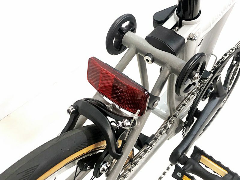 超美品 ブロンプトン BROMPTON チャプタースリー CHPT3 V4 2023年 フォールディングバイク 折り畳み自転車 16インチ グレー