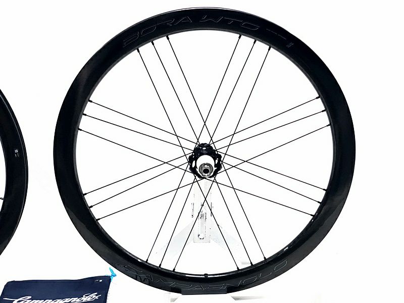 美品 カンパニョーロ CAMPAGNOLO ボーラ BORA WTO 45 DB 2WAY FIT ホイールセット シマノフリー 11速  DISC（センターロック） カーボン