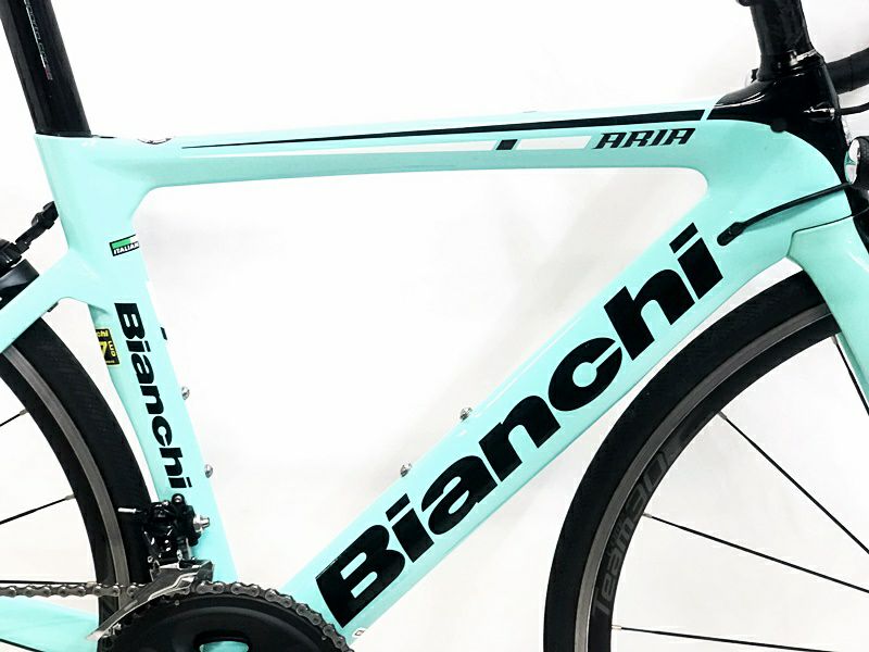 プライスダウン開始】ビアンキ BIANCHI アリア ARIA 105 5800 2018年 カーボンロードバイク 47サイズ  チェレステ【お買い得特価】