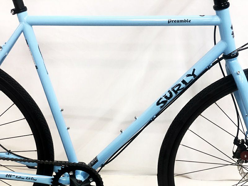 未走行品 サーリー SURLY プリアンブル PREAMBLE FLAT BAR 2023年 クロスバイク Mサイズ ブルー ☆