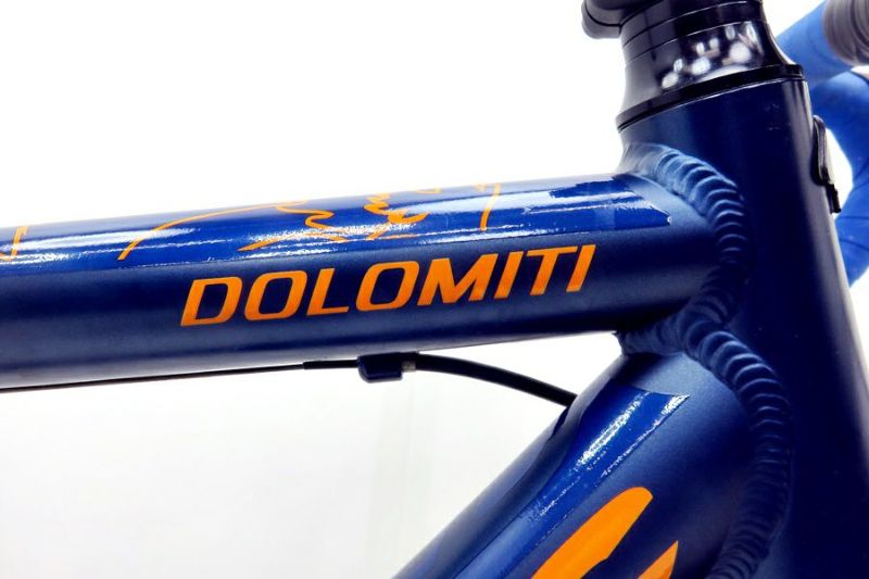 コラテック CORRATEC ドロミテ DOLOMITI 105 2017年モデル アルミ ロードバイク 48サイズ 2×11速  ネイビー×オレンジ（サイクルパラダイス山口より配送)