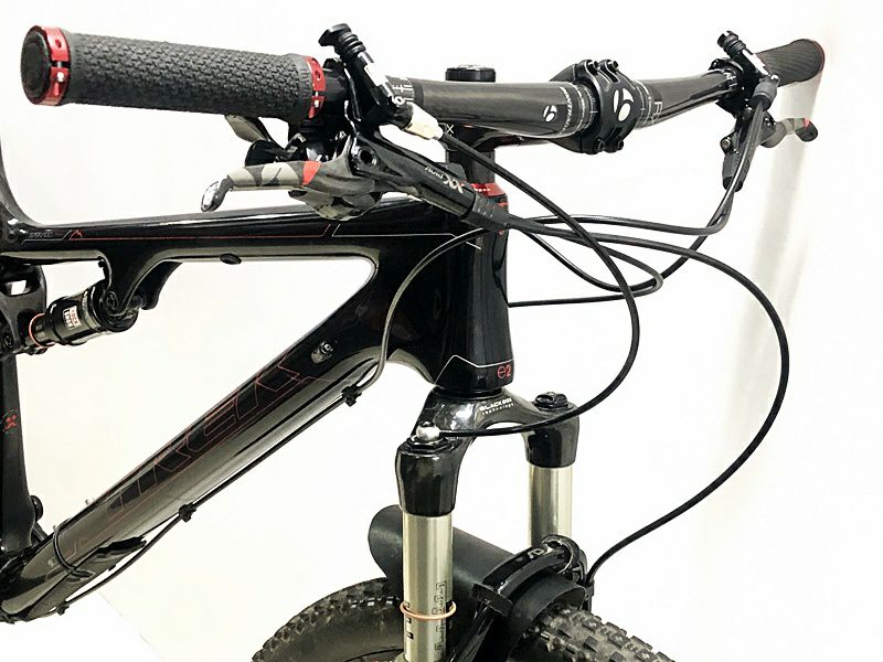 プライスダウン開始】○訳アリ トレック スーパーフライ SUPERFLY 100PRO SL 2013年 SRAM XX1 EAGLE フルサス  29er カーボン マウンテンバイク 19inサイズ BK【お買い得SALE】