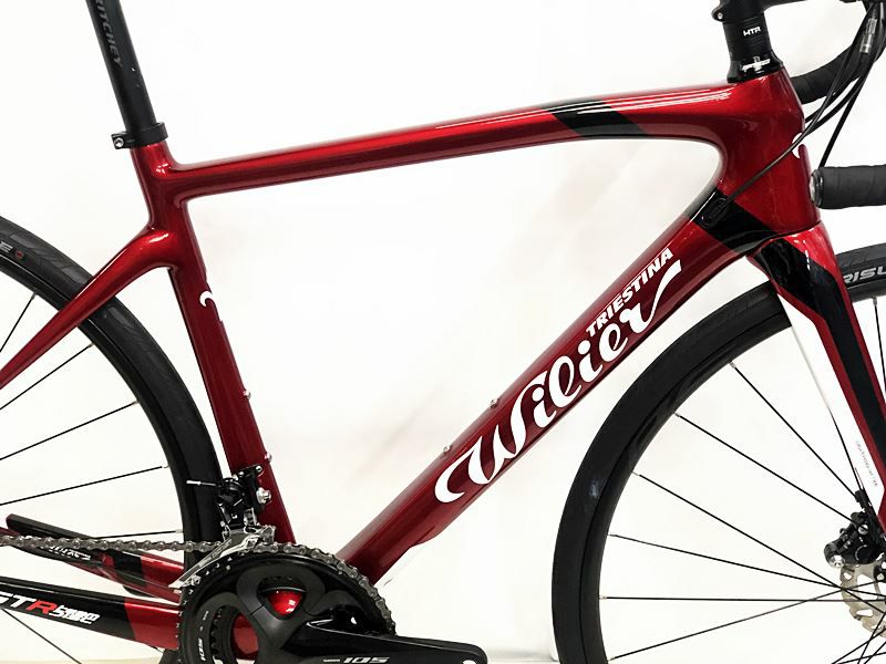 プライスダウン開始】美品 ウィリエール Wilier グランツーリズモ GTR TEAM DISC 105 R7000 2021年  カーボンロードバイク Sサイズ レッド【お買い得SALE】