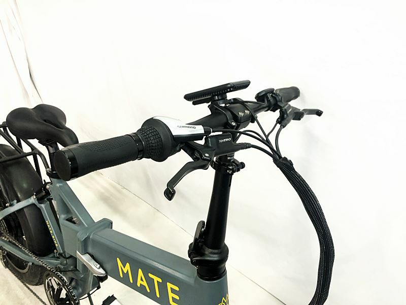 当サイト限定 完成車 BIG SALE】○メイト MATE MATE X 14.5Ah 2023年 折り畳み E-BIKE 電動アシスト自転車  20インチ グレー 【期間限定 4/26 午前10時迄】