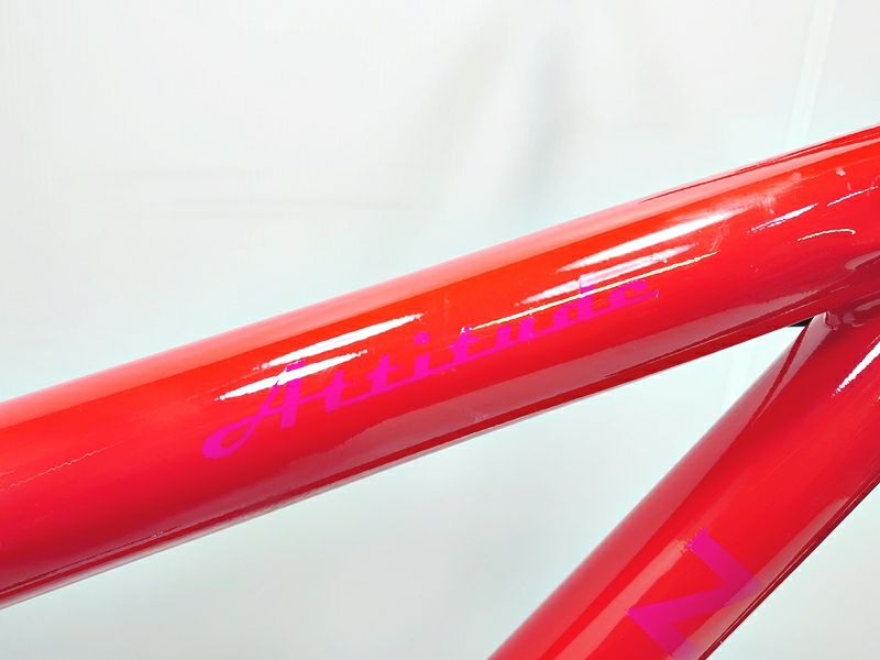 ▽▽クライン KLEIN ATTITUDE XX XTR M960系 2007年頃モデル アルミ マウンテンバイク Sサイズ 3×9速 レッド  カスタム（サイクルパラダイス福岡より配送）