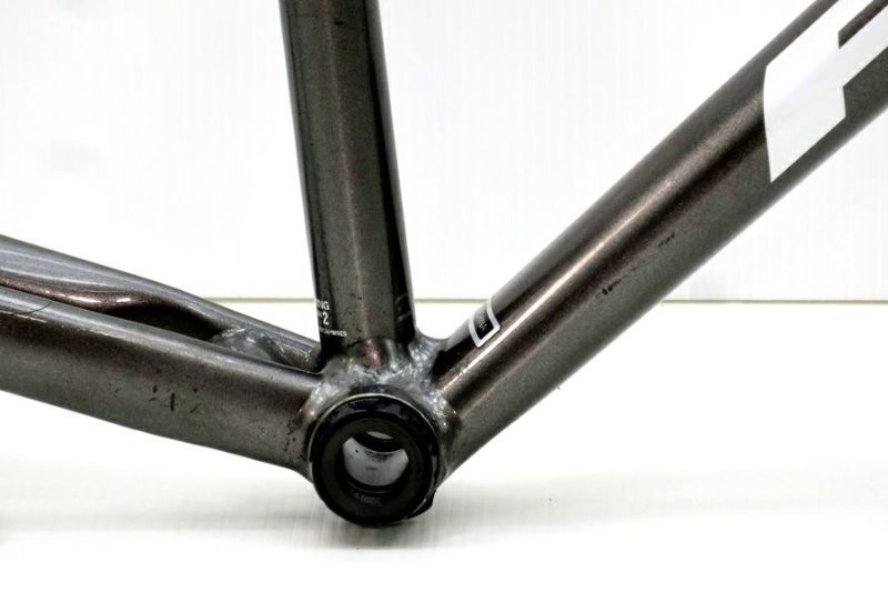 フジ FUJI ルーベオーラ ROUBAIX AURA 2019年モデル アルミ クロスバイク用フレーム XXSサイズ  グレー（サイクルパラダイス山口より配送)