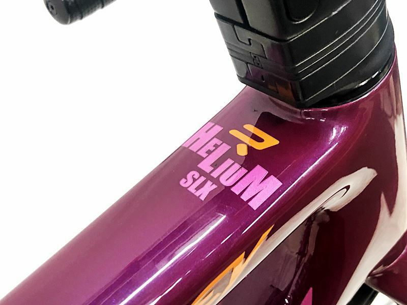 超美品 リドレー RIDLEY ヘリウム Helium SLX DISC 105 R7000 油圧ディスクブレーキ 2022年 カーボンロードバイク  XSサイズ パープル