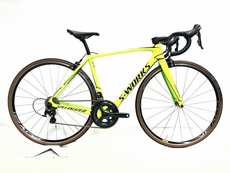 当サイト限定 完成車 BIG SALE】スペシャライズド SPECIALIZED ターマック S-WORKS TARMAC 105/ULTEGRA  MIX 2017年 カーボンロードバイク 52サイズ モンスターグリーン【期間限定 11/26 午前10時迄】