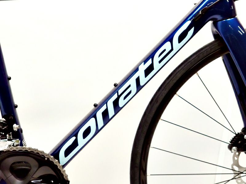 ▽▽未使用 コラテック CORRATEC RT-CARBON 105 DISC R7020 2023年 カーボン ロードバイク 48サイズ 2×11速  ダークブルー（サイクルパラダイス福岡より配送）