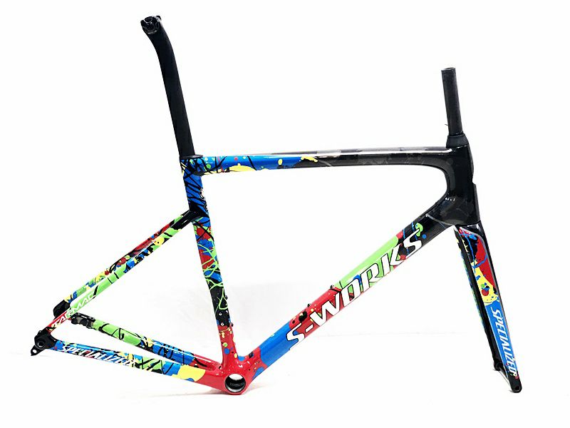 超美品 スペシャライズド S-WORKS ターマック TARMAC SL6 DISC WC ロードバイク フレームセット 2019年 56サイズ  カーボン