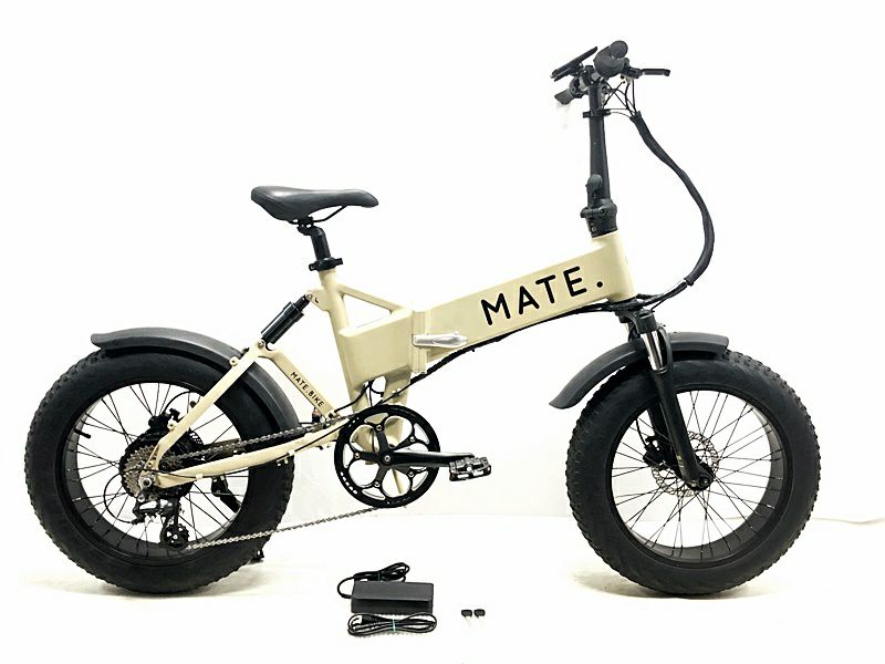 ○メイト バイク MATE BIKE メイト MATE X250 2023年 E-BIKE 電動アシスト自転車 20インチ ベージュ