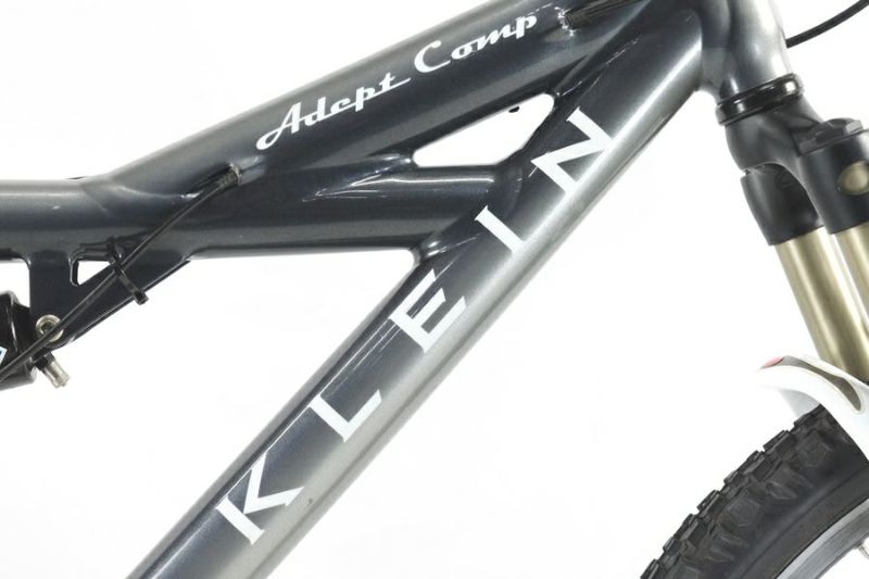 ◇◇クライン KLEIN アデプトコンプ ADEPT COMP 2002年頃モデル アルミ マウンテンバイク MTB Mサイズ SHIMANO  DEORE 3x9速 フルサス（サイクルパラダイス大阪より配送）