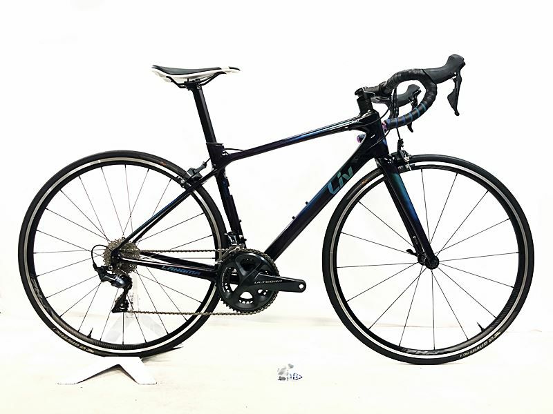 美品 ジャイアント GIANT LIV ランマ LANGMA ADVANCED PRO1 女性向け ULTEGRA 2019年 カーボンロードバイク  Sサイズ ネイビー/パープル