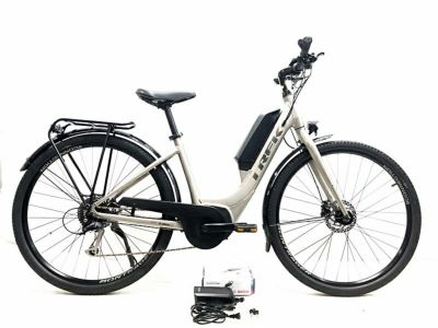 ○美品 トレック ヴァーブ VERVE +2 LOWSTEP 8.2Ah 2020~2022年継続モデル E-BIKE 電動アシストクロスバイク  Sサイズ ガンメタル