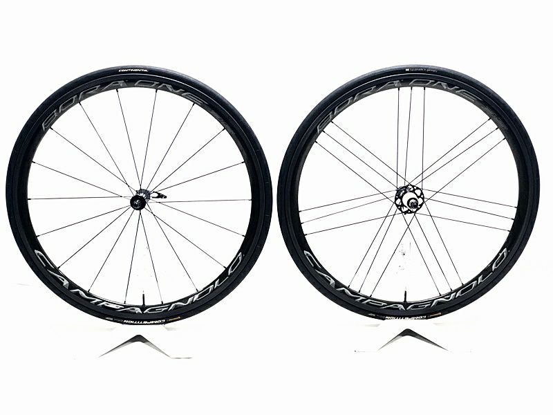 美品 カンパニョーロ CAMPAGNOLO ボーラ ワン BORA ONE 35 TU チューブラー ホイールセット シマノフリー 11速  リムブレーキ カーボン