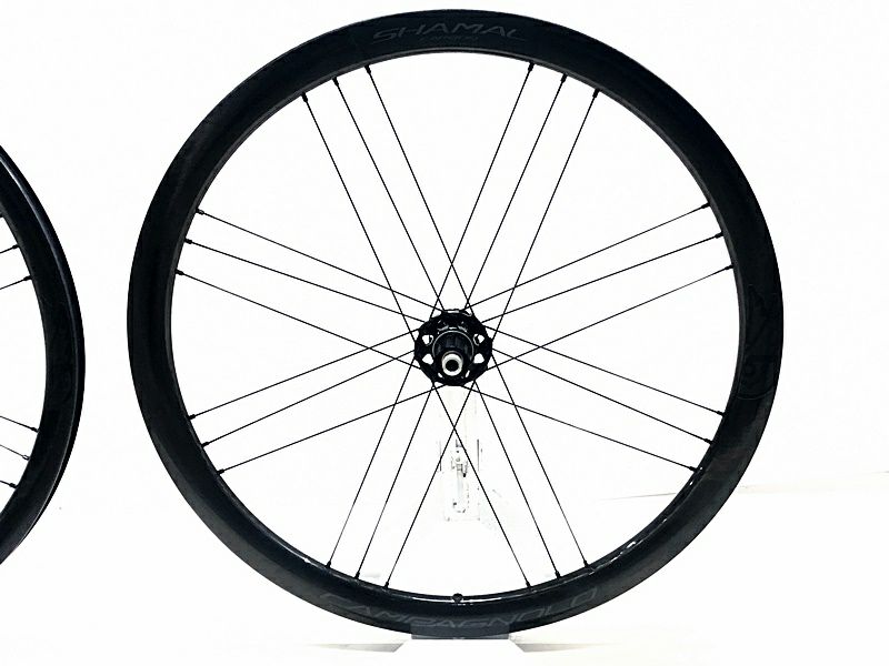 超美品 カンパニョーロ シャマル カーボン SHAMAL CARBON DB 2-WAY FIT ホイールセット シマノフリー 11速  DISC(センターロック)